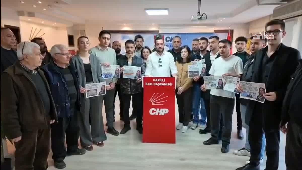 Aydın’da Çerçioğlu afişlerine soruşturma! CHP gençlik kolları yöneticilerine gözaltı