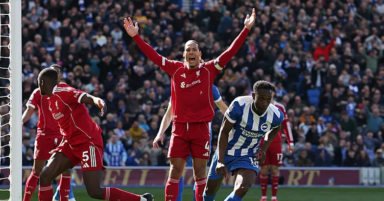Liverpool, Brighton deplasmanında kaybetti!