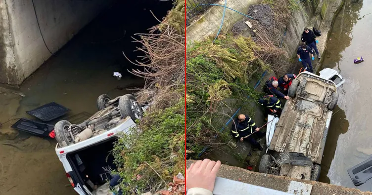 SON DAKİKA | Giresun’da feci kaza: Hafif ticari araç dereye uçtu, ortalık savaş alanına döndü! 3 ölü