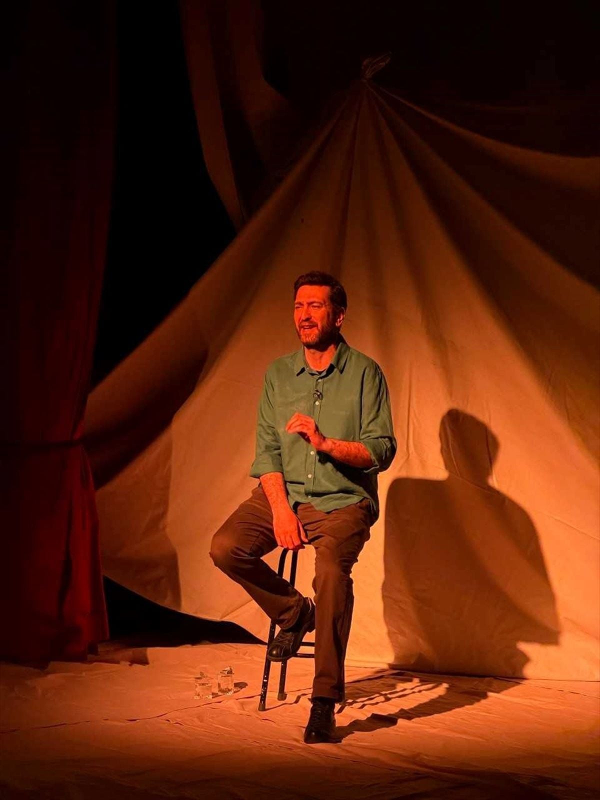 Tiyatro Anadolu’nun “Aşk Neyledi Yunus” oyunu Düzce Üniversitesinde sahnelendi