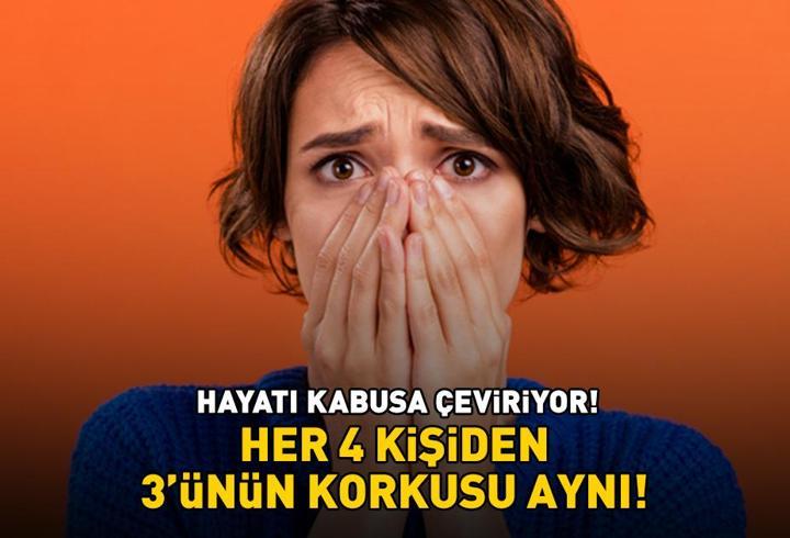Her 4 kişiden 3’ünün korkusu aynı! Hayatı kabusa çeviriyor! Bakın en yaygın fobi hangisiymiş…