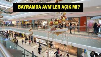 BAYRAMDA AVMLER AÇIK MI 20 Mart Ramazan Bayramında AVMler açık mı kapalı mı AVM çalışma saatleri 2026