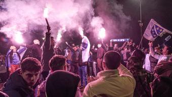 Bosna Hersek sokakları doldu taştı Dünya Kupası coşkusu...