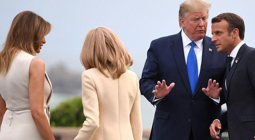 Fransa Cumhurbaşkanı Macron’dan Trump’ın olaylı sözlerine yanıt geldi! ‘Ne hoş ne de seviyeli’