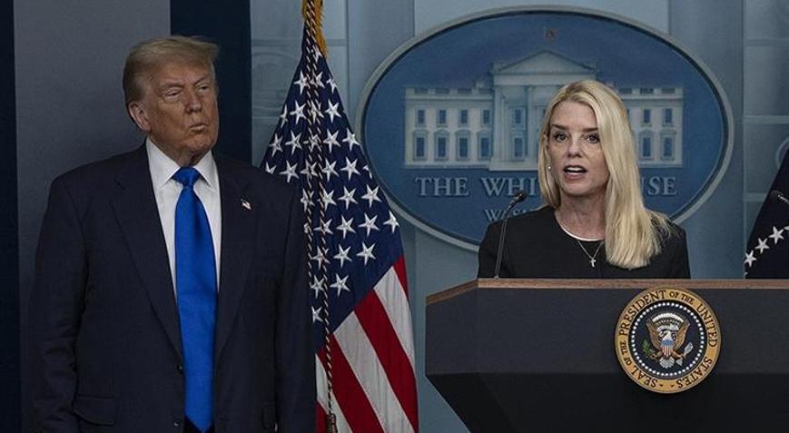Trump, Adalet Bakanı Pam Bondi’yi görevden aldı