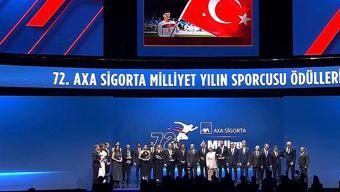 Türk Sporunun Oscar gecesi: 72. Axa Sigorta Milliyet Yılın Sporcusu Ödülleri