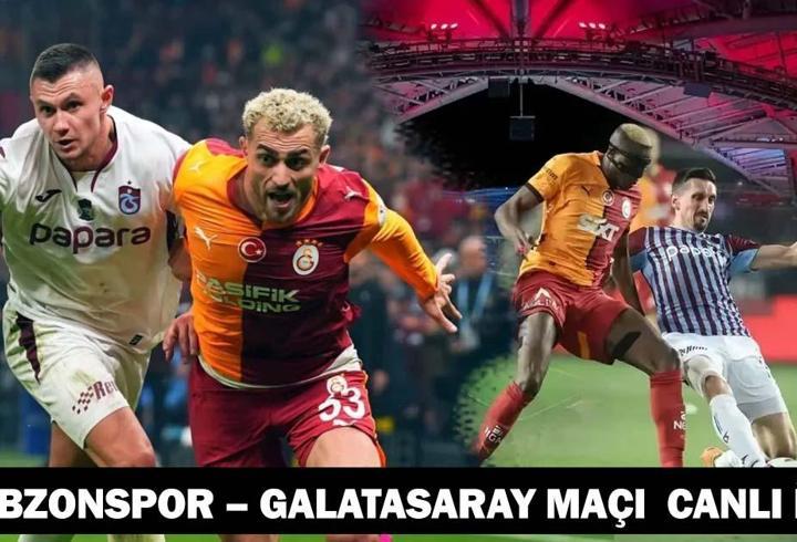 Trabzonspor 2-1 Galatasaray maç sonucu | Zirvede ‘Fırtına’ koptu