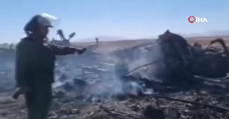 İran’dan yeni görüntüler: İşte düşürülen ABD uçağının enkazı