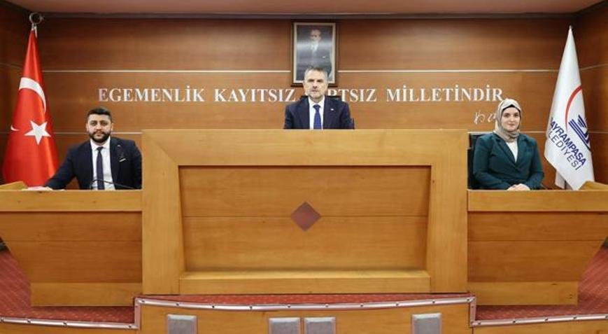 Bayrampaşa Belediyesinin meclis başkan vekilleri seçildi