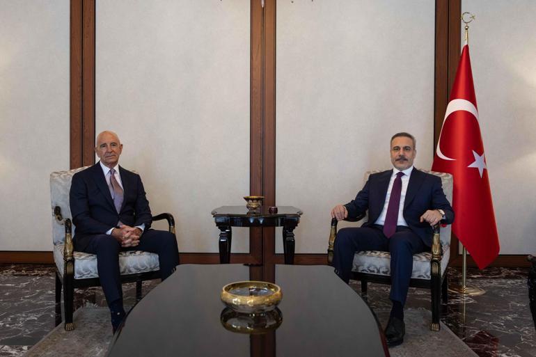 Dışişleri Bakanı Hakan Fidandan peş peşe önemli temaslar: ABDli temsilciyi kabul etti, İranlı mevkidaşıyla görüştü
