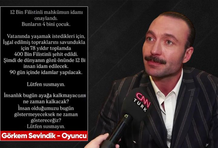 Eşref Rüya oyuncusu Görkem Sevindik’e destek çığ gibi: İsrailli Bakan Ben-Gvir’e yönelik tepkiler büyüyor