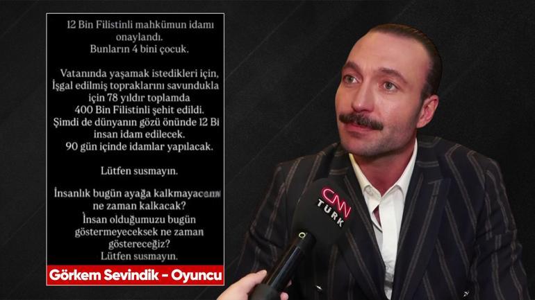 Eşref Rüya oyuncusu Görkem Sevindike destek çığ gibi: İsrailli Bakan Ben-Gvire yönelik tepkiler büyüyor