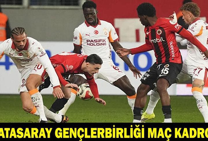 GALATASARAY – GENÇLERBİRLİĞİ MAÇINDA İLK 11’LER: Türkiye Kupası Galatasaray Gençlerbirliği Maçı Saat Kaçta, Hangi Kanalda?