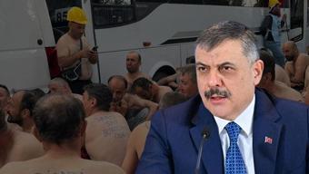 Ankarada eylem yapan maden işçilerinin sorunları bitiyor İçişleri Bakanı Çiftçi açıkladı