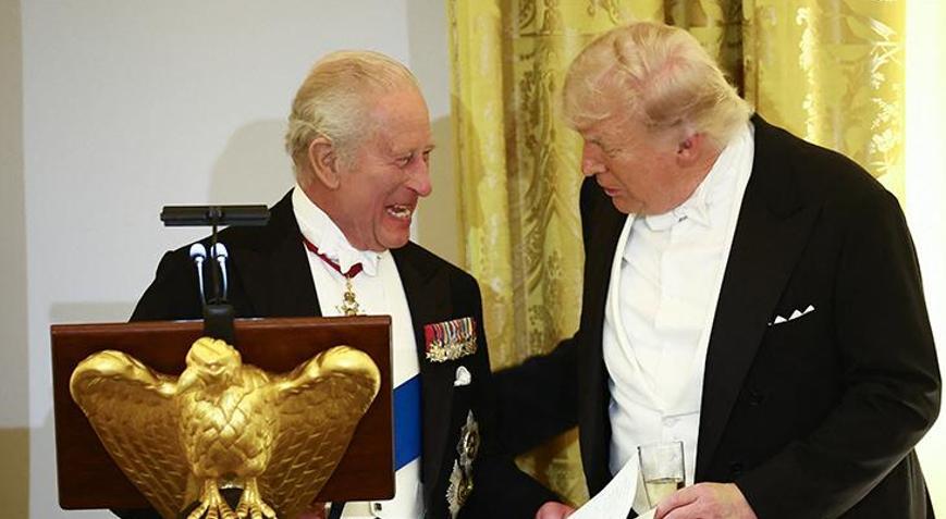 Beyaz Saray buz kesti! Kral Charles konuştu, Trump neye uğradığını şaşırdı: ‘Biz olmasak Fransızca konuşurdunuz’