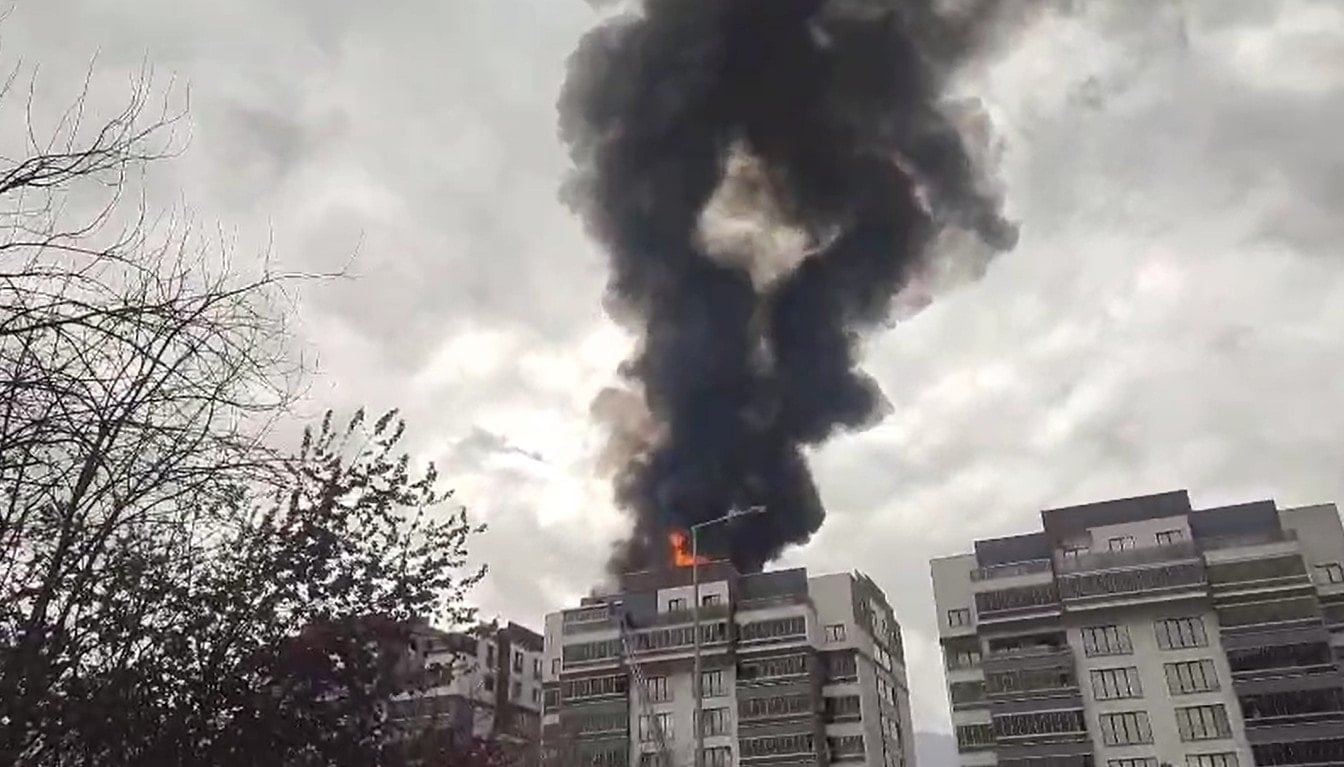 8 katlı apartmanda can pazarı