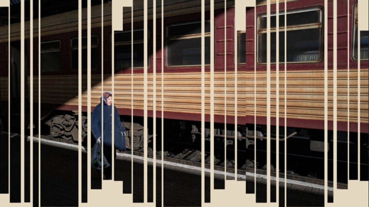 Ukrayna’dan yürek burkan demiryolu hikâyeleri