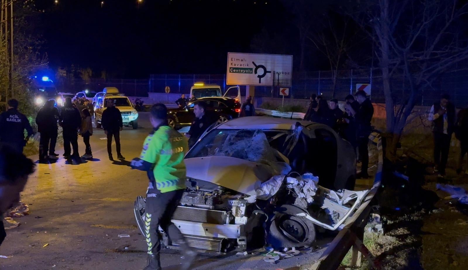 Beykoz’da korkunç kaza: Biri ağır çok sayıda yaralı