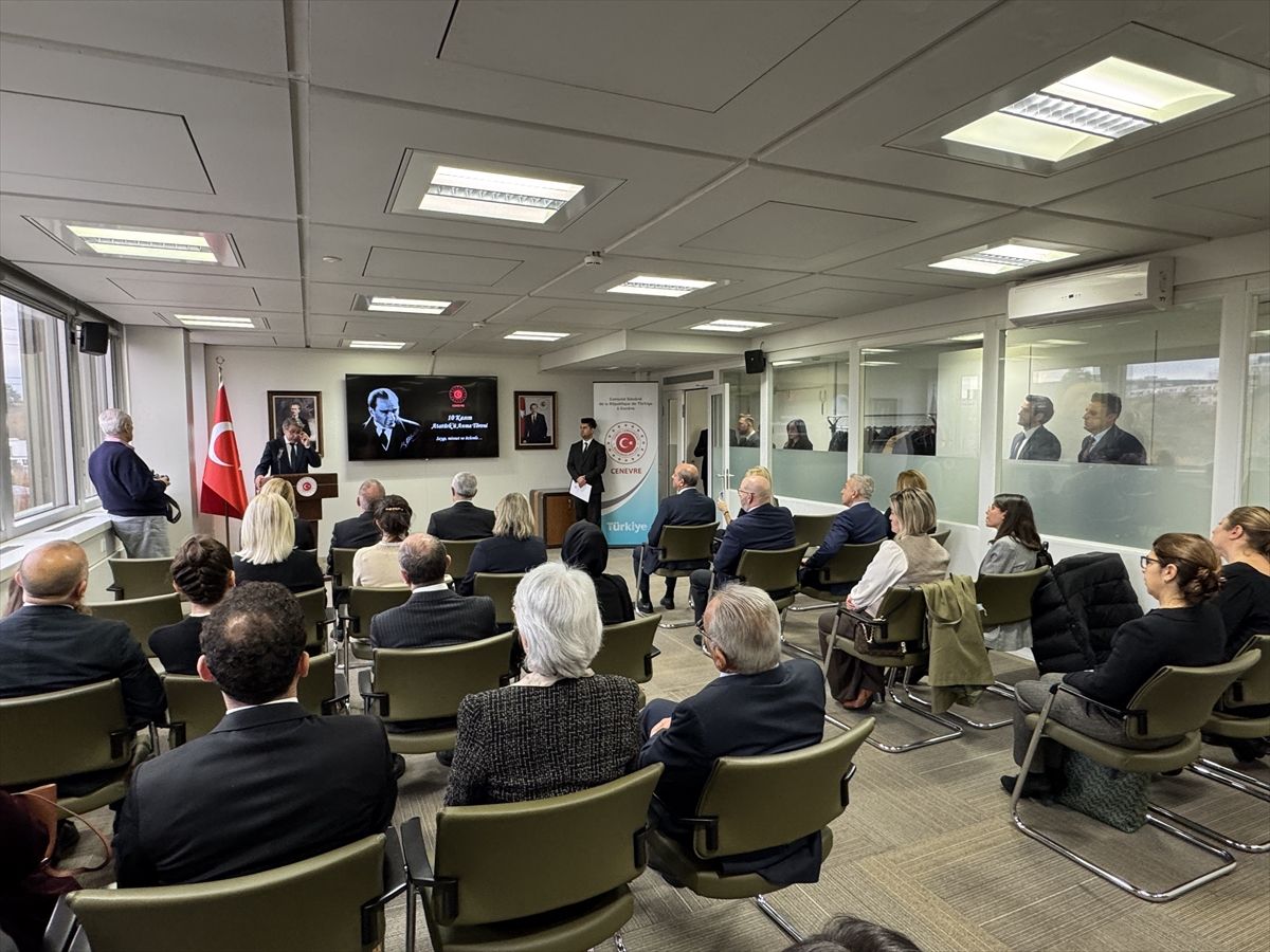Büyük Önder Atatürk vefatının 87. yılında İsviçre’de anıldı