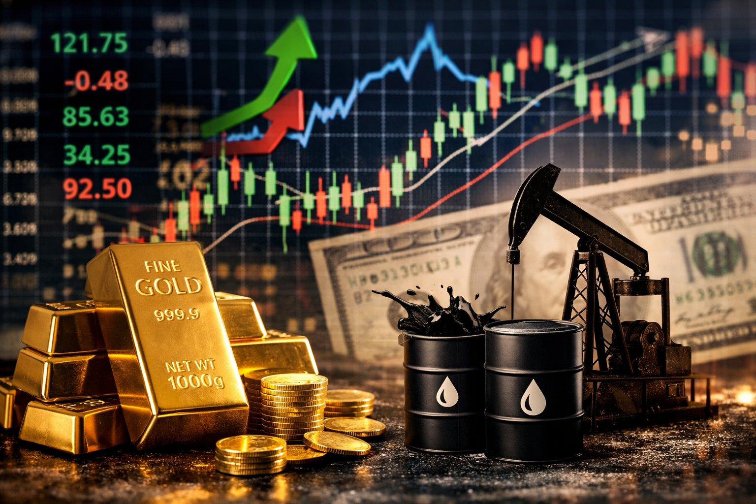 Trump konuştu! Piyasalar altüst oldu petrol düştü, altın yükseldi