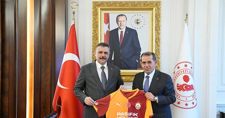 Dursun Özbek’ten İçişleri Bakanı Mustafa Çiftçi’ye ziyaret