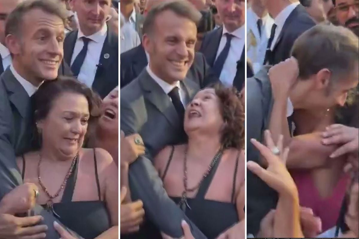 Macron’a kadınlardan beklenmedik ilgi! Şaşkınlığı yüzüne yansıdı