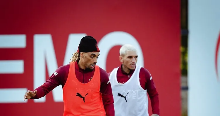 Galatasaray’da Trabzonspor mesaisi sürdü! Victor Osimhen, salon çalıştı