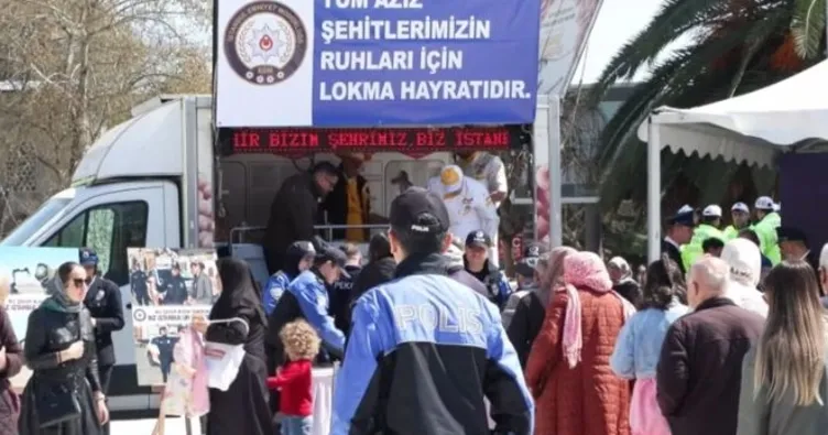 İstanbul’da “Polis Haftası” kapsamında şehitler anıldı