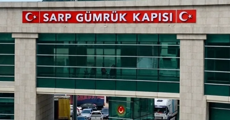 Sarp Sınır Kapısı’ndan geçişler arttı