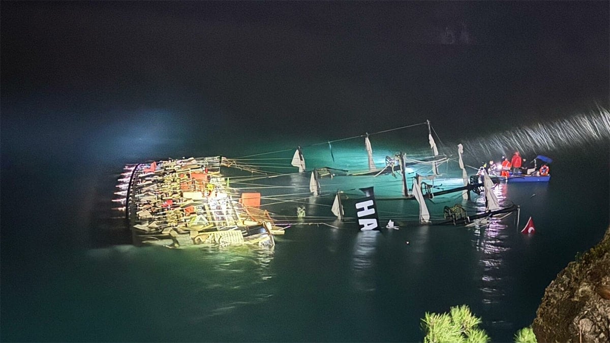 Muğla’da tur teknesi battı: 6 kişi kurtarıldı, 1 ölü