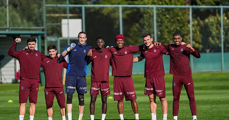 Trabzonspor, Galatasaray maçının hazırlıklarına devam etti