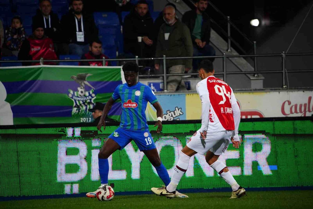 Çaykur Rizespor ve Fatih Karagümrük 11. Haftada Gol Atamadı