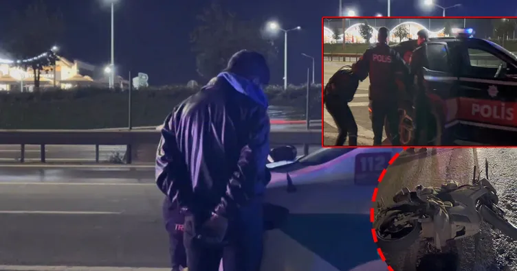 Ataşehir’de nefes kesen kovalamaca! Çalıntı motosikletle yakalanan sürücüye rekor ceza…