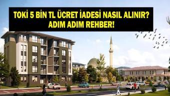 TOKİ İade Nasıl Alınır TOKİ Sözleşmeleri Ne Zaman Yapılacak, İadeler Ne Zaman Alınacak Asil Olarak Hak Sahibi Oldunuz Uyarısı Sonrası TOKİ Sözleşme Tarihi