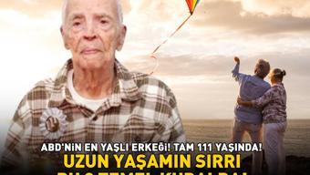 Tam 111 yaşında ABD’nin en yaşlı erkeği Luis Canonun rutini şaşırttı Uzun yaşamın sırrı bu 3 temel kuralda