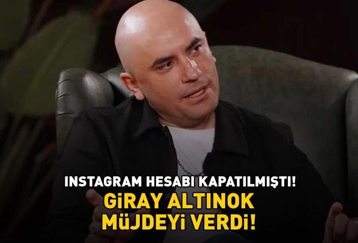Instagram hesabı kapatılmıştı! The Traitors Türkiye’nin sunucusu Giray Altınok müjdeyi verdi!