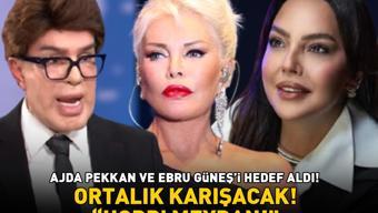 SON DAKİKA | Ortalık karışacak Yılmaz Morgül, Ajda Pekkan ve Ebru Gündeşi hedef aldı: Hodri meydan