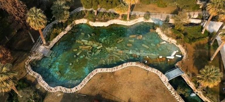 Pamukkale’nin yanında antik kente yeni düzen Hierapolis’te karşılama merkezleri tamamlandı
