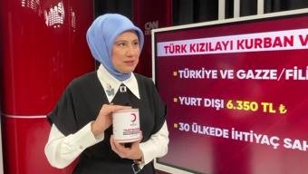 Kızılay Genel Başkanı Prof. Dr. Fatma Meriç Yılmaz CNN TÜRKte: Türk Kızılayından Gazzeye yardım eli