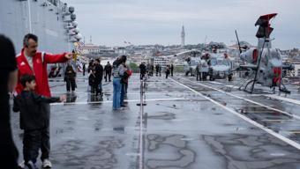 TCG Anadoluya vatandaşlardan yoğun ilgi