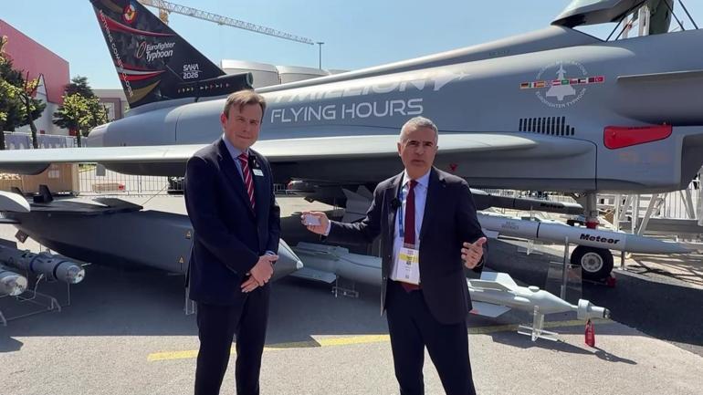 Türkiyeye ne katacak | Eurofighter pilotu CNN TÜRKe konuştu: “Daha hızlı bir F-16 gibi