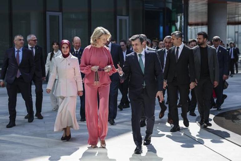Belçika Kraliçesi Mathilde Baykarı ziyaret etti