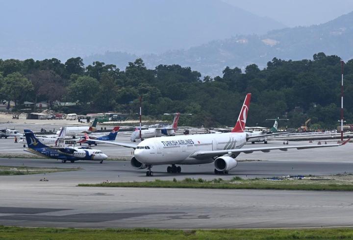 Nepal’e iniş yapan THY uçağında ‘duman’ tahliyesi