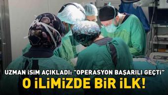 O ilimizde bir ilk Operasyon başarılı geçti İleri evre larenks kanseri ameliyatı gerçekleştirildi