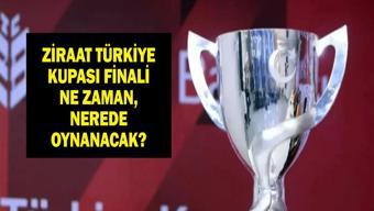 ZİRAAT TÜRKİYE KUPASI FİNALİ NE ZAMAN Türkiye Kupası Konyaspor-Trabzonspor maçı ne zaman, nerede oynanacak