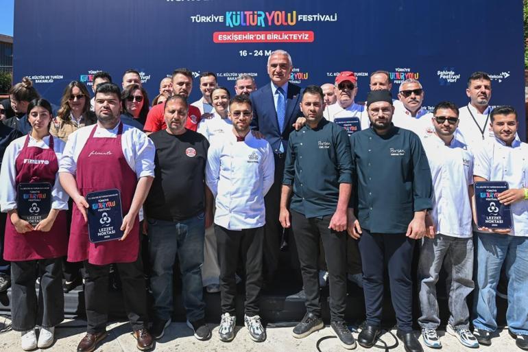 Eskişehir ilk kez Kültür Yolu Festivalinde: Lezzet duraklarıyla şehirde coşku başladı