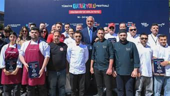 Eskişehir ilk kez Kültür Yolu Festivalinde: Lezzet duraklarıyla şehirde coşku başladı