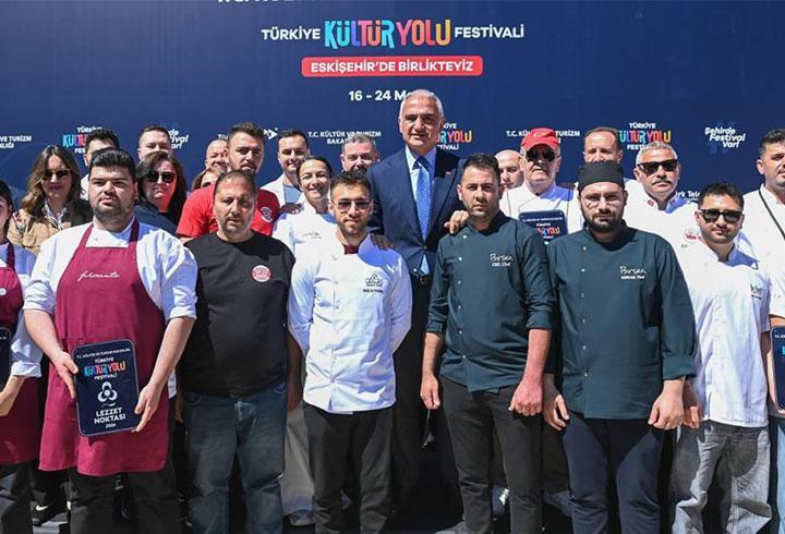 Eskişehir ilk kez Kültür Yolu Festivali’nde: Lezzet duraklarıyla şehirde coşku başladı