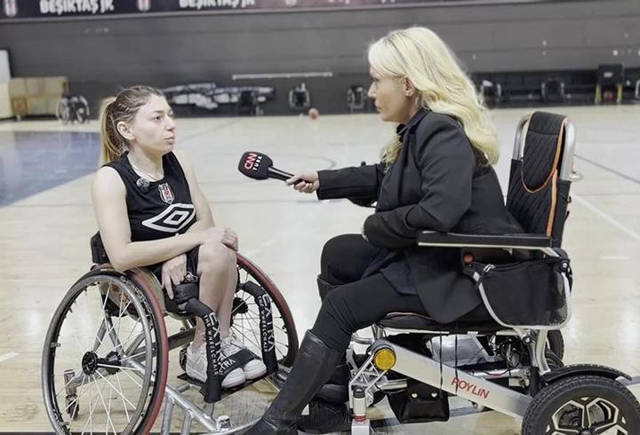 Avrupa Şampiyonu Beşiktaş Tekerlekli Sandalye Basketbol Takımı CNN TÜRK’te