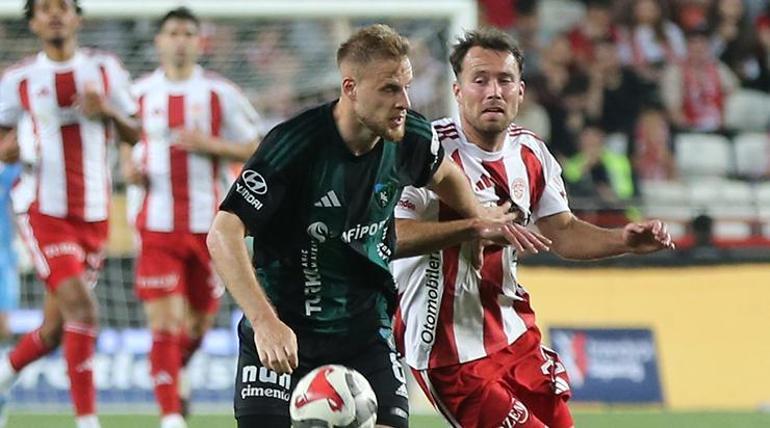 Antalyaspor, Süper Lig’e veda etti